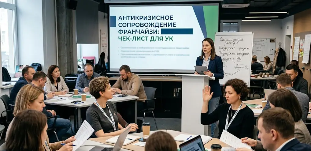 Антикризисное сопровождение франчайзи: чек-лист для УК