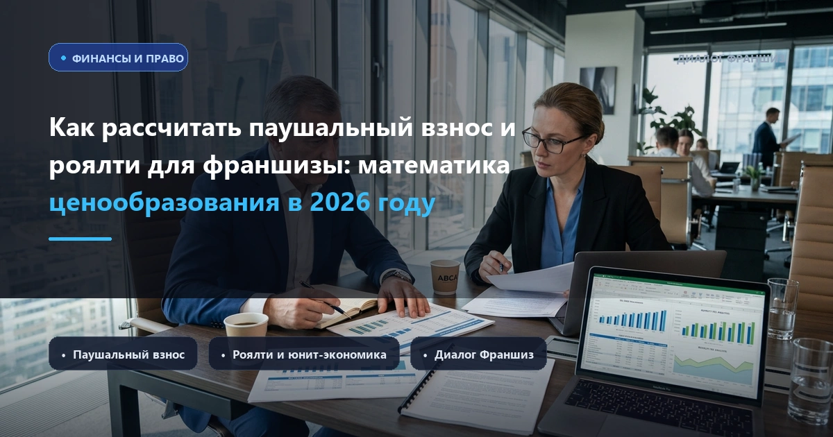 Как рассчитать паушальный взнос и роялти для франшизы: математика ценообразования в 2026 году