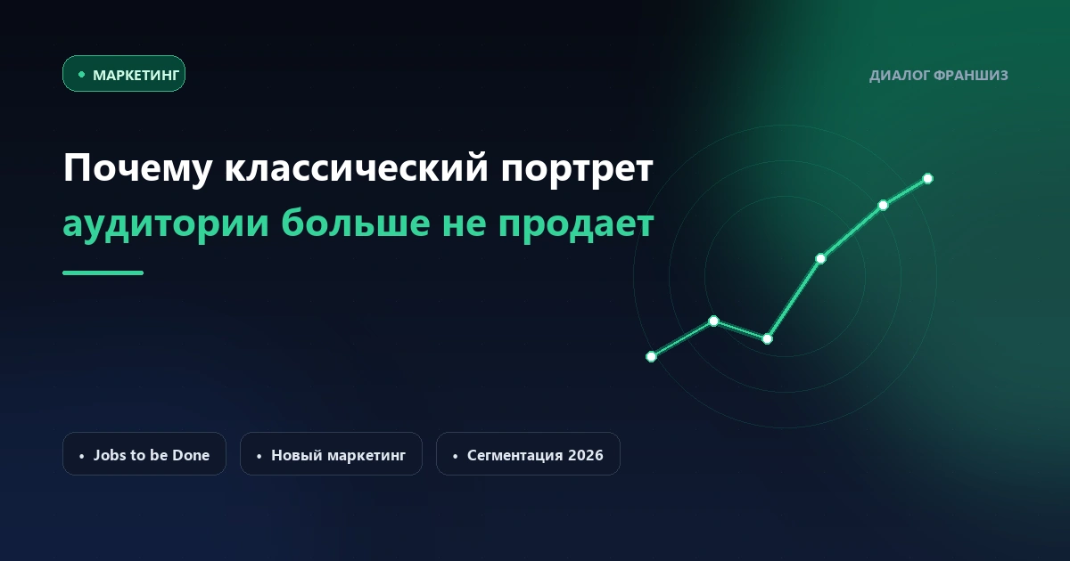 Почему классический портрет аудитории больше не продает: новый подход к маркетингу