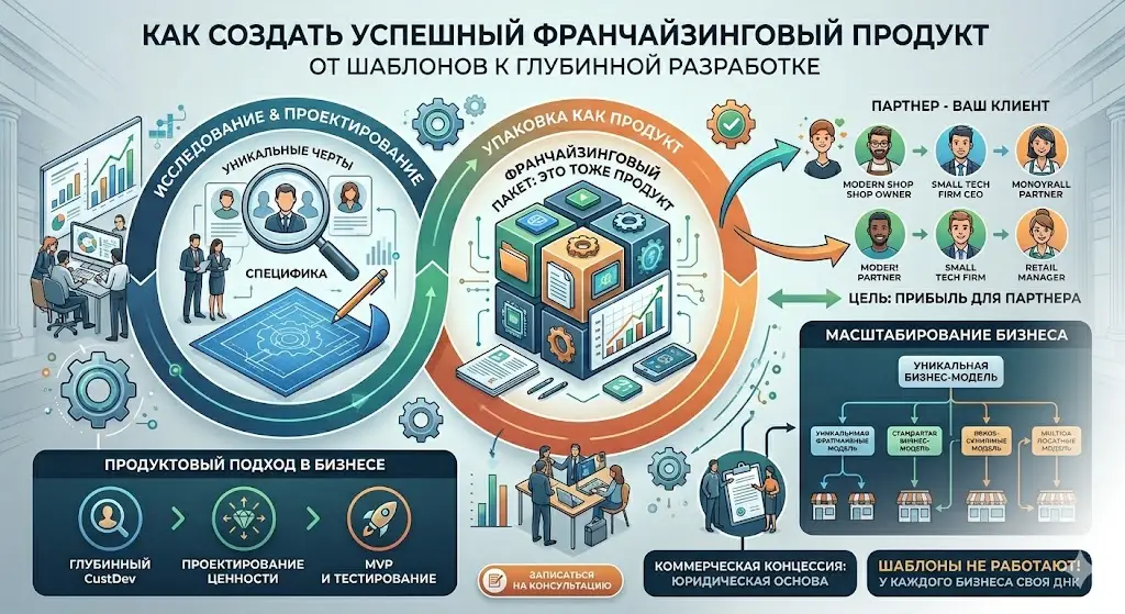 Как упаковать франшизу как продукт, а не склад бесполезных инструкций