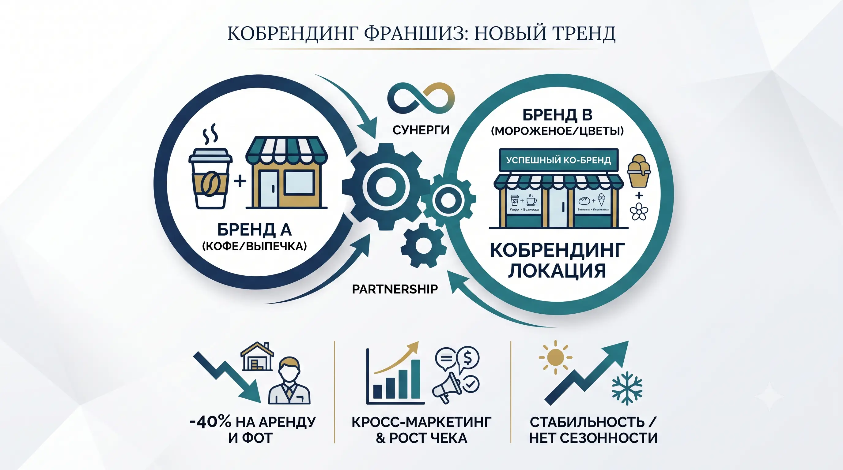 Эра совместного потребления: Почему кобрендинг франшиз — главный антикризисный инструмент рынка