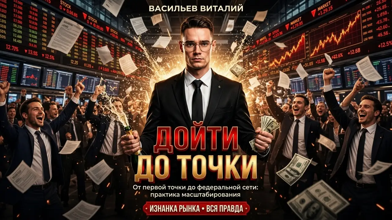 «Дойти до точки» — книга основателя «Диалог Франшиз» о франчайзинге без розовых очков