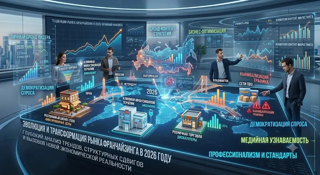 Эволюция и трансформация рынка франчайзинга в 2026 году: Глубокий анализ трендов, структурных сдвигов и вызовов новой экономической реальности
