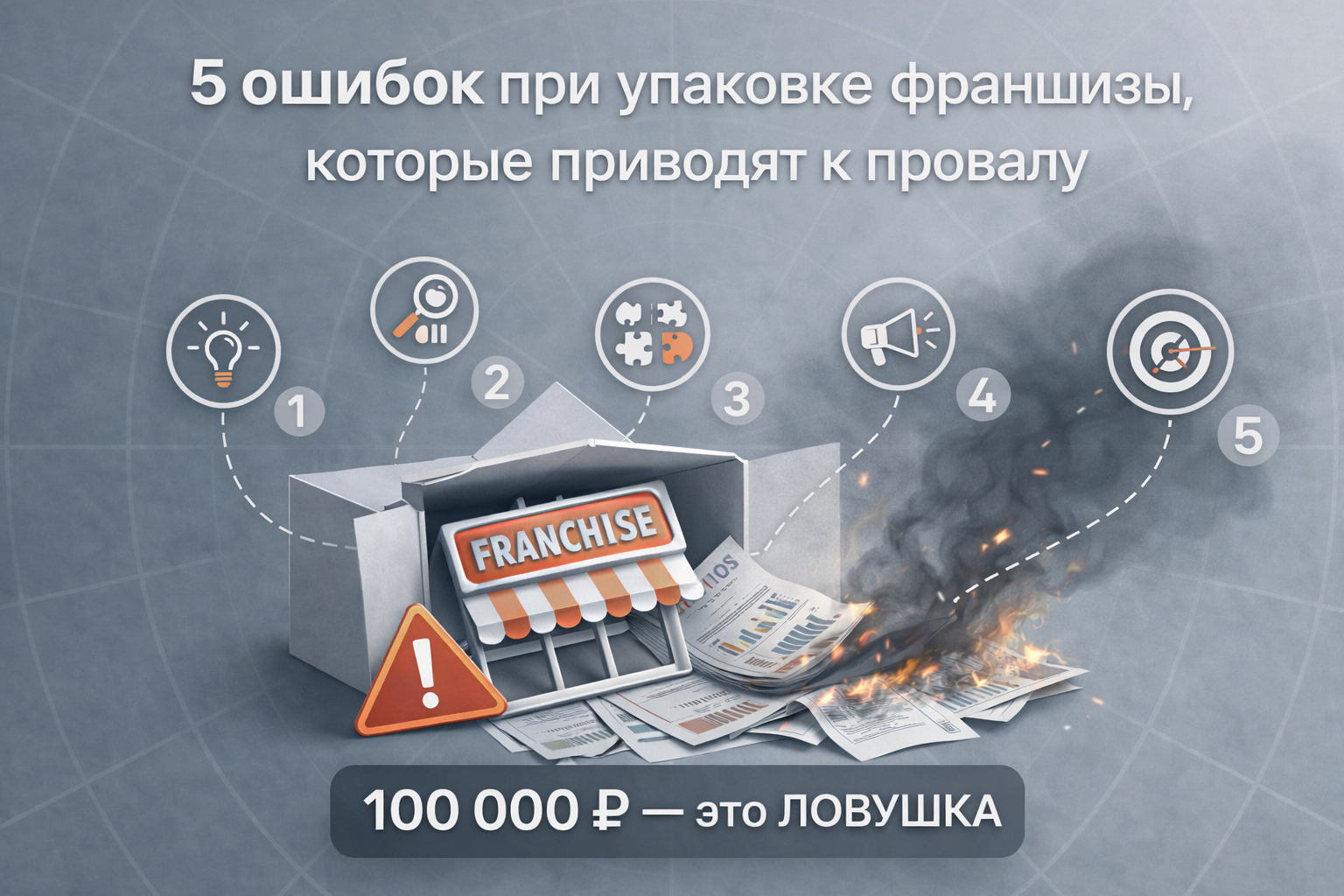 5 ошибок при упаковке франшизы, которые приводят к провалу